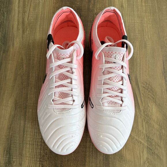 Nike Tiempo Legend 10 Elite FG P Soccer Pink Foam Men Size 5.5 / Women 7 Soccer